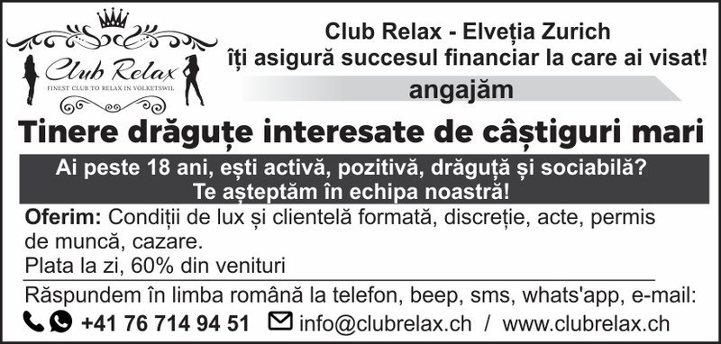 Club Relax - Elvetia Zurich